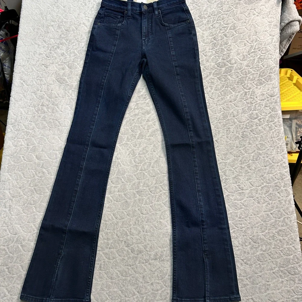 HUDSON Barbara High Rise Baby Boot Jeans Dark Wash Women's Size 24 - Picture 4 of 7